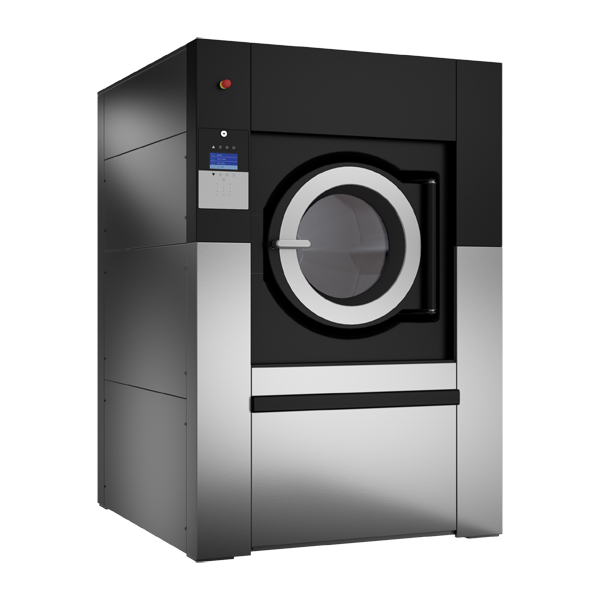 Större industritvättmaskin för sjukhus, tvätterier mm. ProLine FX 600 heter modellen.